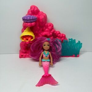 Barbie Dolphin Magic Ocean Reef & Dreamtopia Chelsea Mermaid Doll Mattel Toys